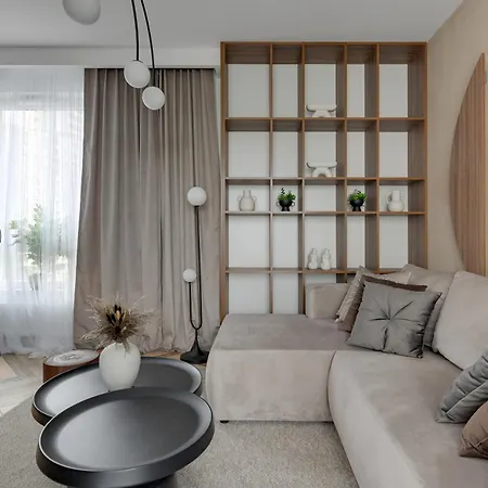 Horizon Sauna & Jacuzzi & Parking By Grand Apartme Lägenhet Gdańsk